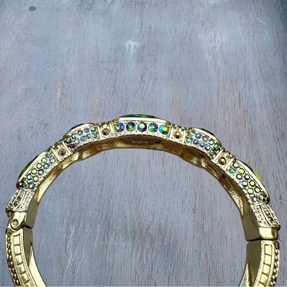 Heidi Daus ‘Grand Slam’ Crystal Bangle Bracelet - Picture 11 of 12